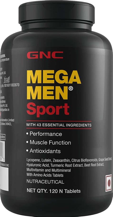 GNC Mega Men Sport Review .